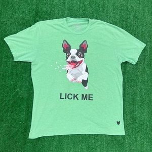 Green Bullywear “LICK ME” Tee (2XL)